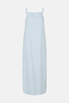PCTARA STRAP MIDI DRESS WVN
