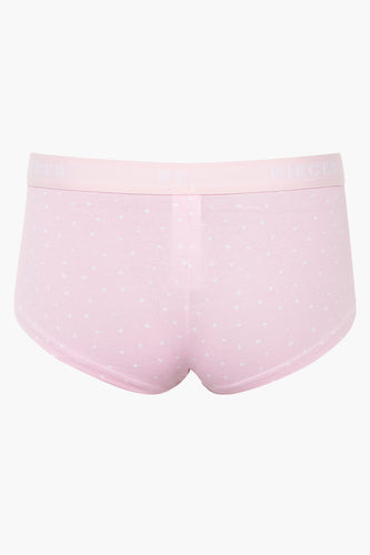 PCLOGO LADY BOXERS/AOP NOOS BC