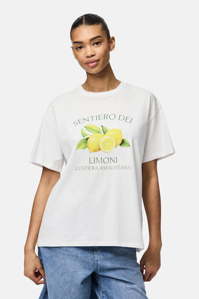 PCTHEA SS PRINTED T-SHIRT BC