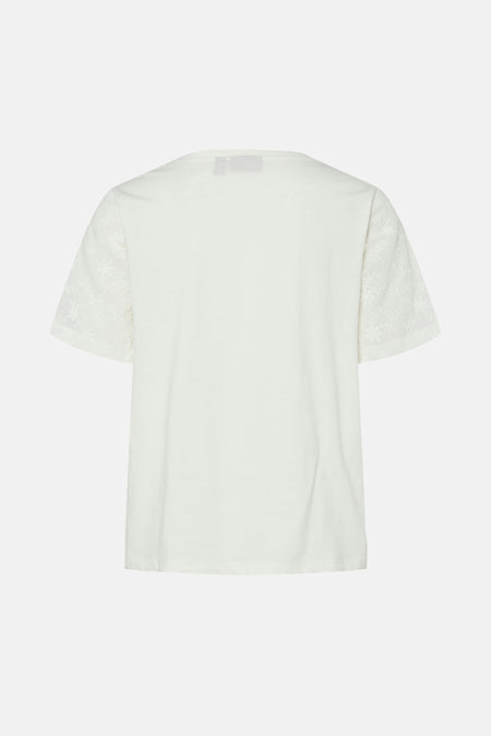 PCTANDREA SS EMBRODIERY T-SHIRT JRS BC