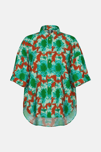 PCTRAYCE SS SHIRT WVN  FC BC