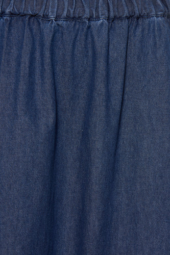 Jupe longue - mid blue denim - PIECES®