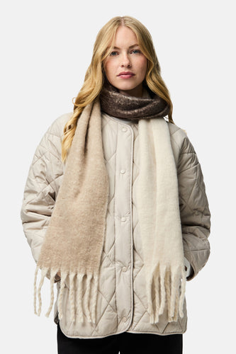 PCBEA NARROW LONG SCARF NOOS BC - PIECES®