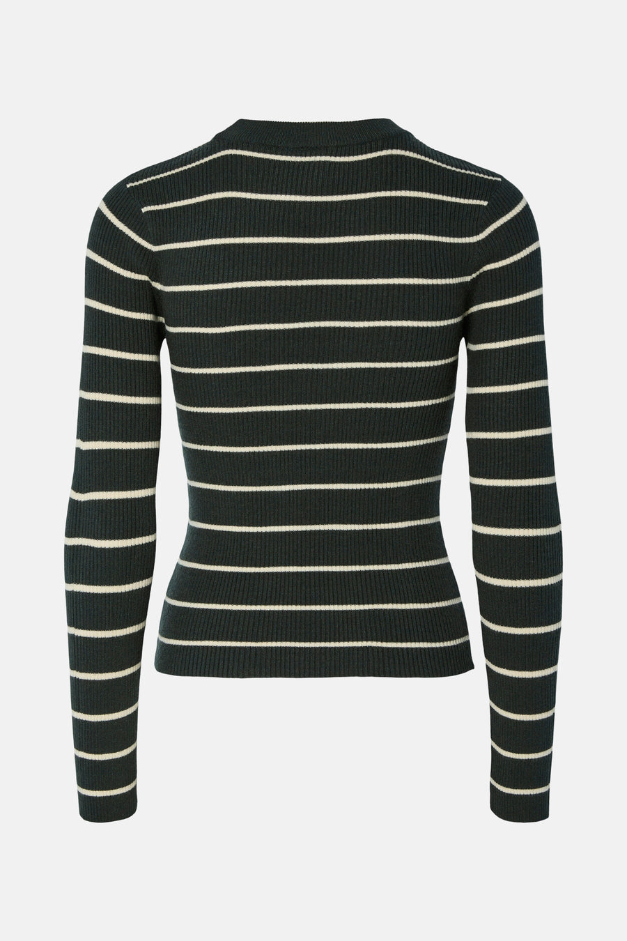 Pull à col rond - vert - PIECES®