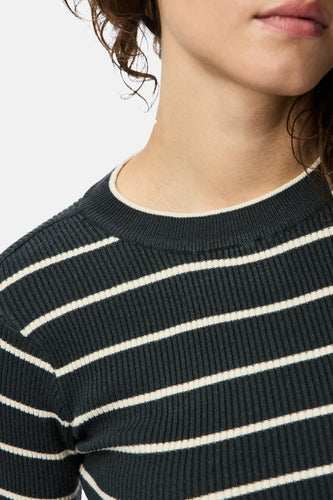 Pull à col rond - vert - PIECES®