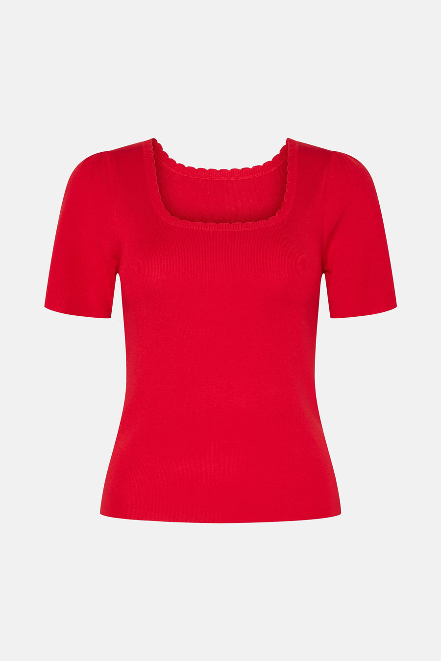 T-shirt à manches courtes - rouge - PIECES®