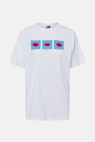 T-shirt à manches courtes - blanc - PIECES®