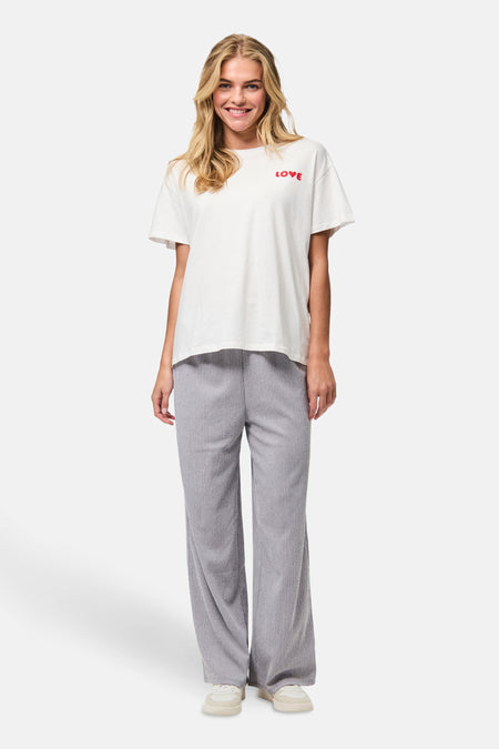 PCJINDLE SS PRINTED T-SHIRT JRS BC