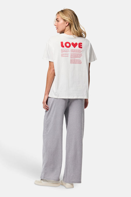 PCJINDLE SS PRINTED T-SHIRT JRS BC
