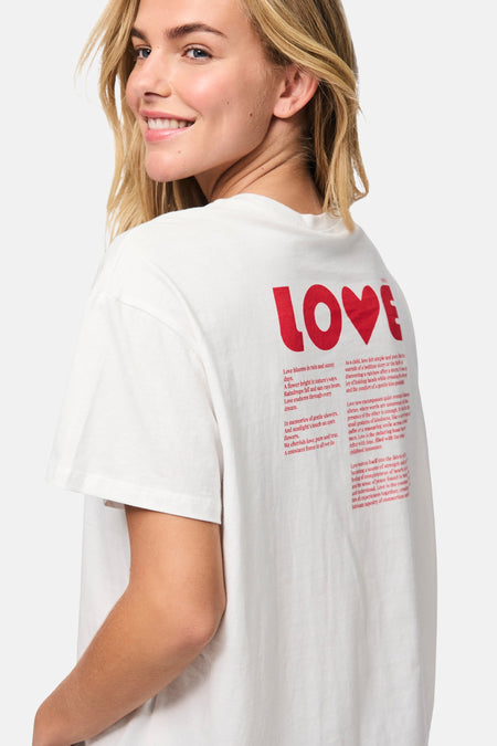 PCJINDLE SS PRINTED T-SHIRT JRS BC