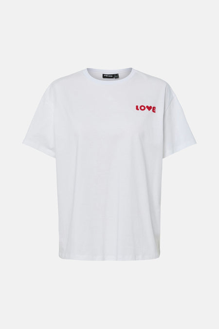 PCJINDLE SS PRINTED T-SHIRT JRS BC