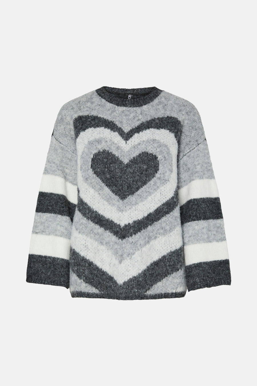 PCJESSA LS O-NECK KNIT BC