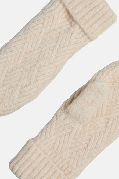 Gantses de PIECES®, avec une texture tricotée et un motif en maille.