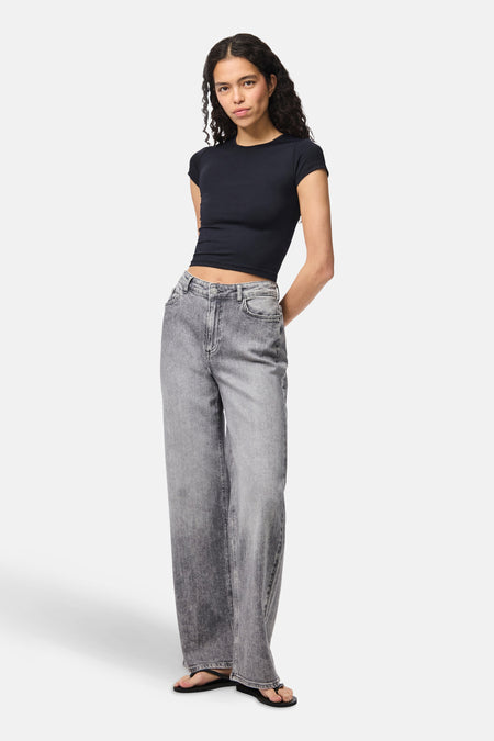PCSILKE MW WIDE JEANS MG NOOS BC