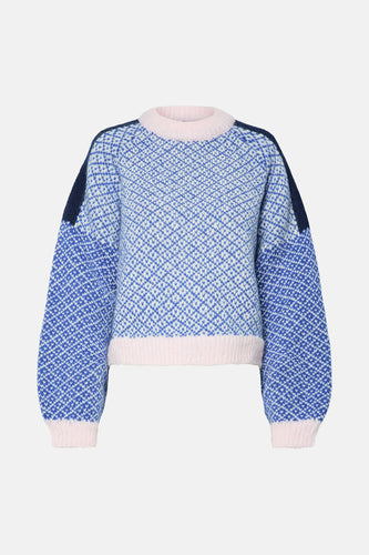 Pull à col rond - Multicolore - PIECES®