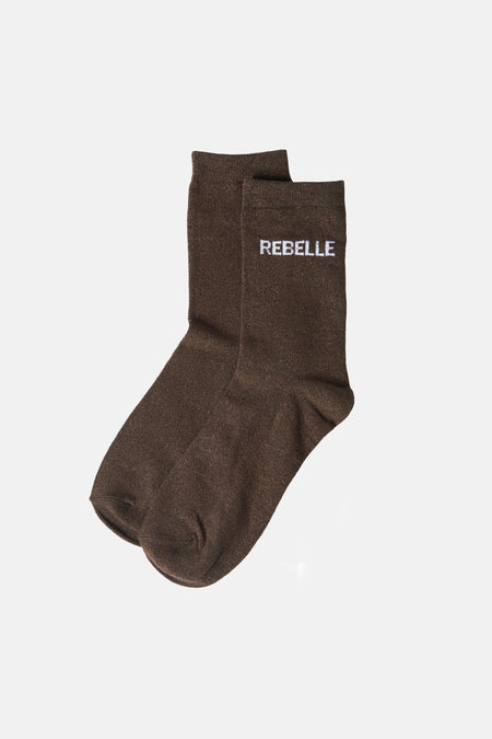 Chaussettes brun - PIECES®
