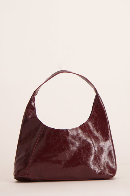 Sac à bandoulière bordeaux - PIECES®