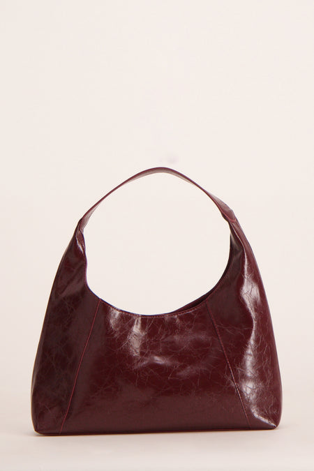 Sac à bandoulière bordeaux - PIECES®