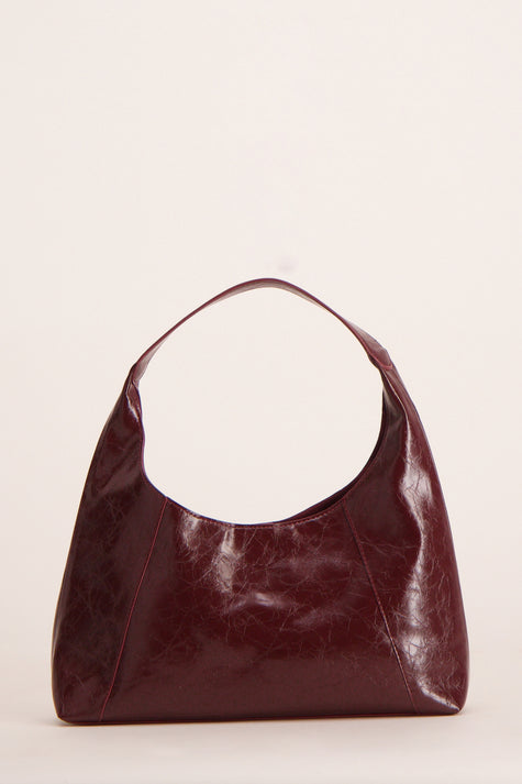 Sac à bandoulière bordeaux - PIECES®