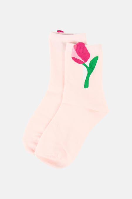 Chaussettes rose - PIECES®