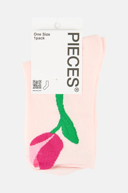 Chaussettes rose - PIECES®