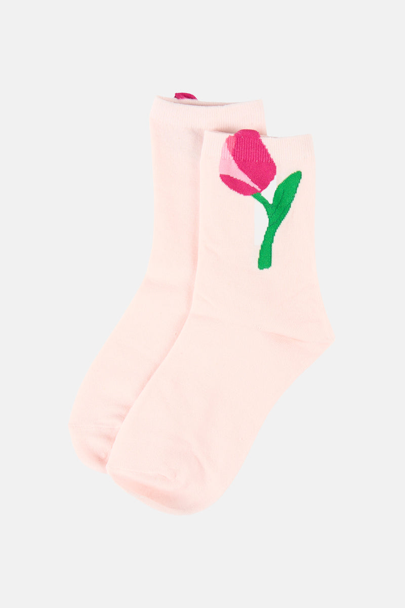 Chaussettes rose - PIECES®