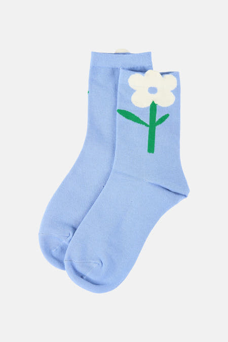 Chaussettes bleu - PIECES®