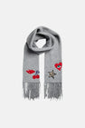 Echarpe gris - PIECES®