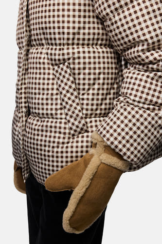 Moufles cognac - PIECES®