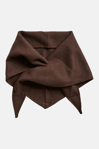 Foulard brun - PIECES®