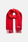 Echarpe rouge - PIECES®