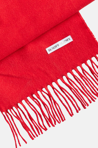 Echarpe rouge - PIECES®