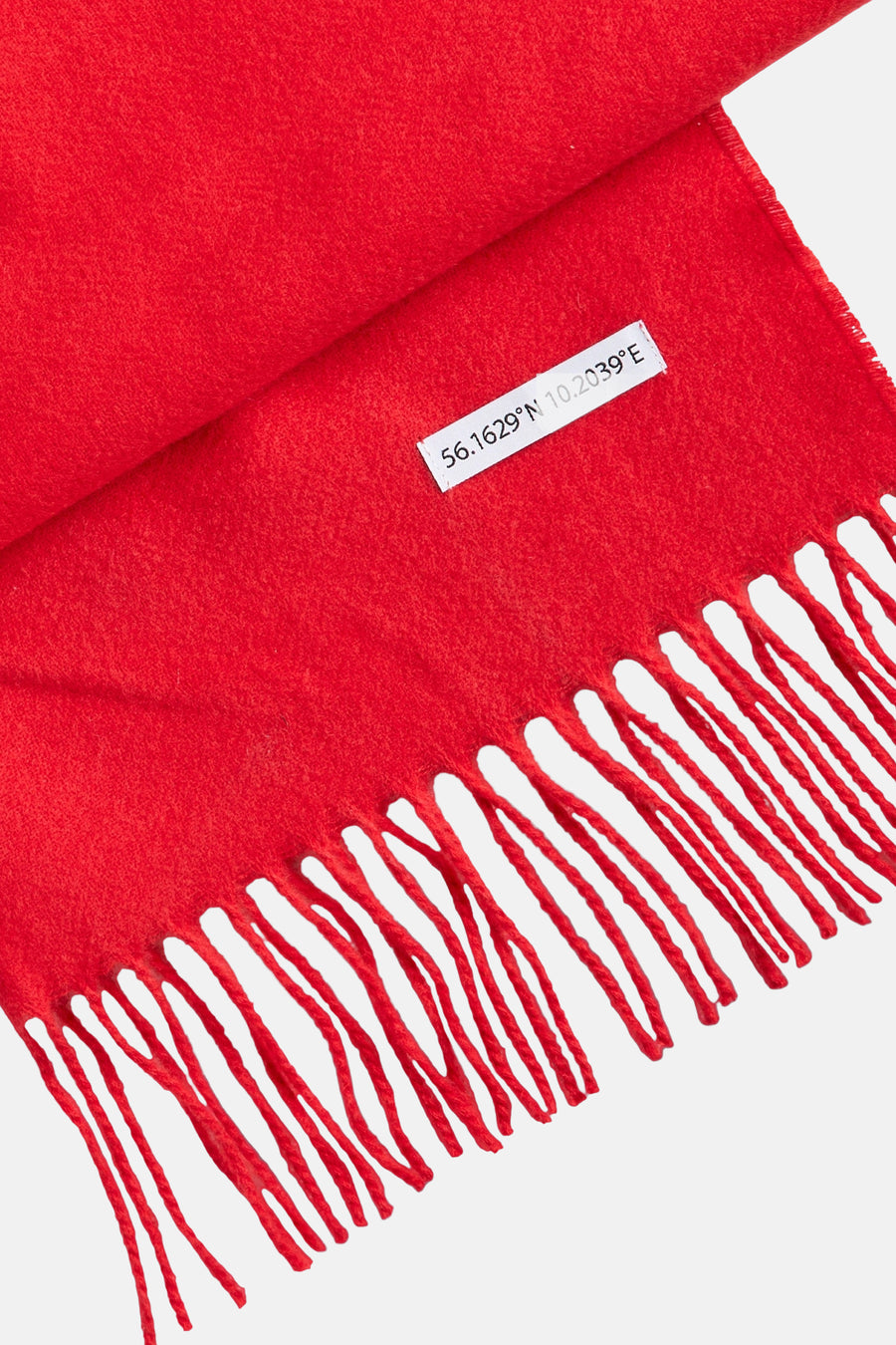 Echarpe rouge - PIECES®