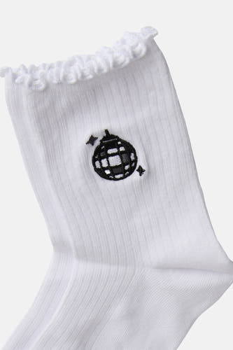 Chaussettes blanc - PIECES®
