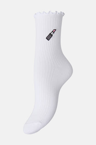 Chaussettes blanc - PIECES®