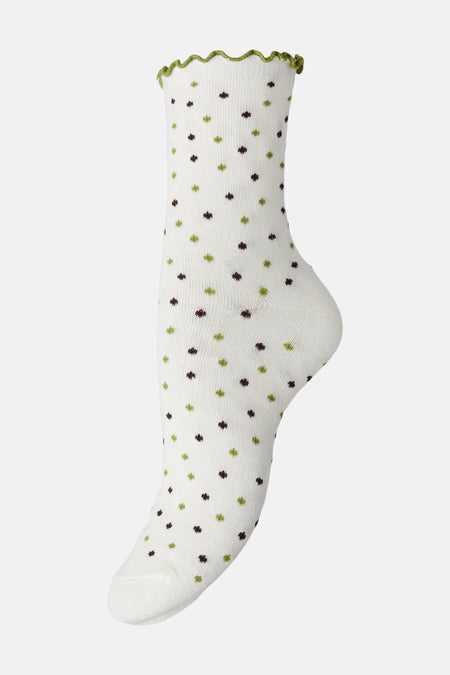 Chaussettes blanc - PIECES®