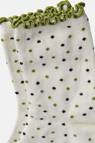 Chaussettes blanc - PIECES®