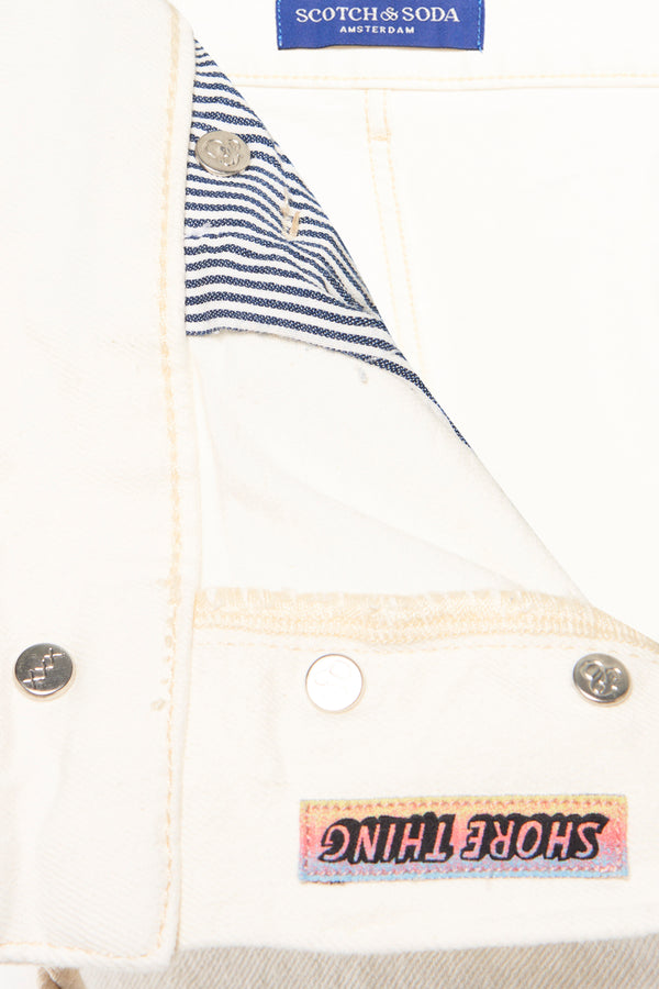 Jeans straight Beige - SCOTCH & SODA