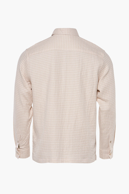 Chemise à manches longues - écru