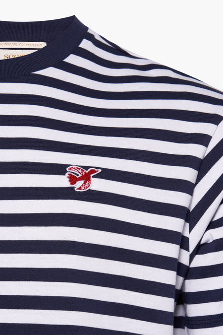 T-shirt (manches courtes) Bleu - SCOTCH & SODA