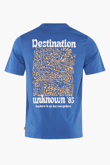 T-shirt (manches courtes) Bleu - SCOTCH & SODA