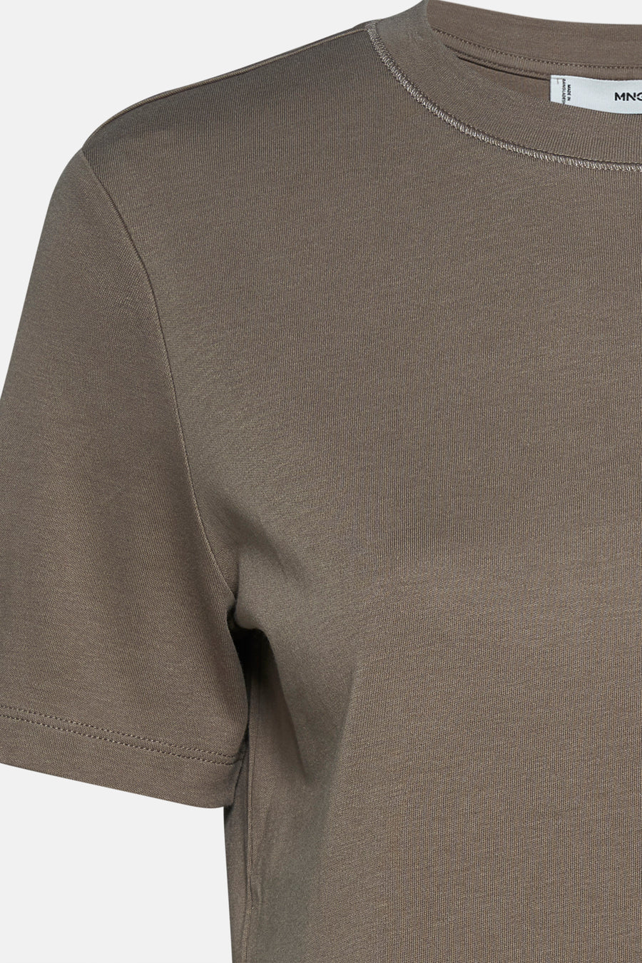 T-shirt à manches courtes - brun - MANGO - 3