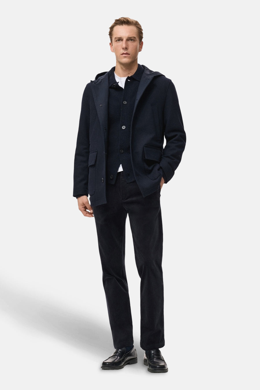 Veste courte - Bleu foncé - MANGO - 2