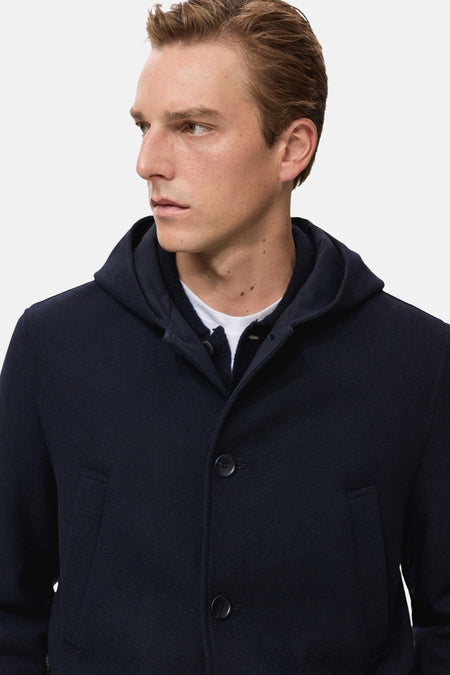 Veste courte bleu - MANGO