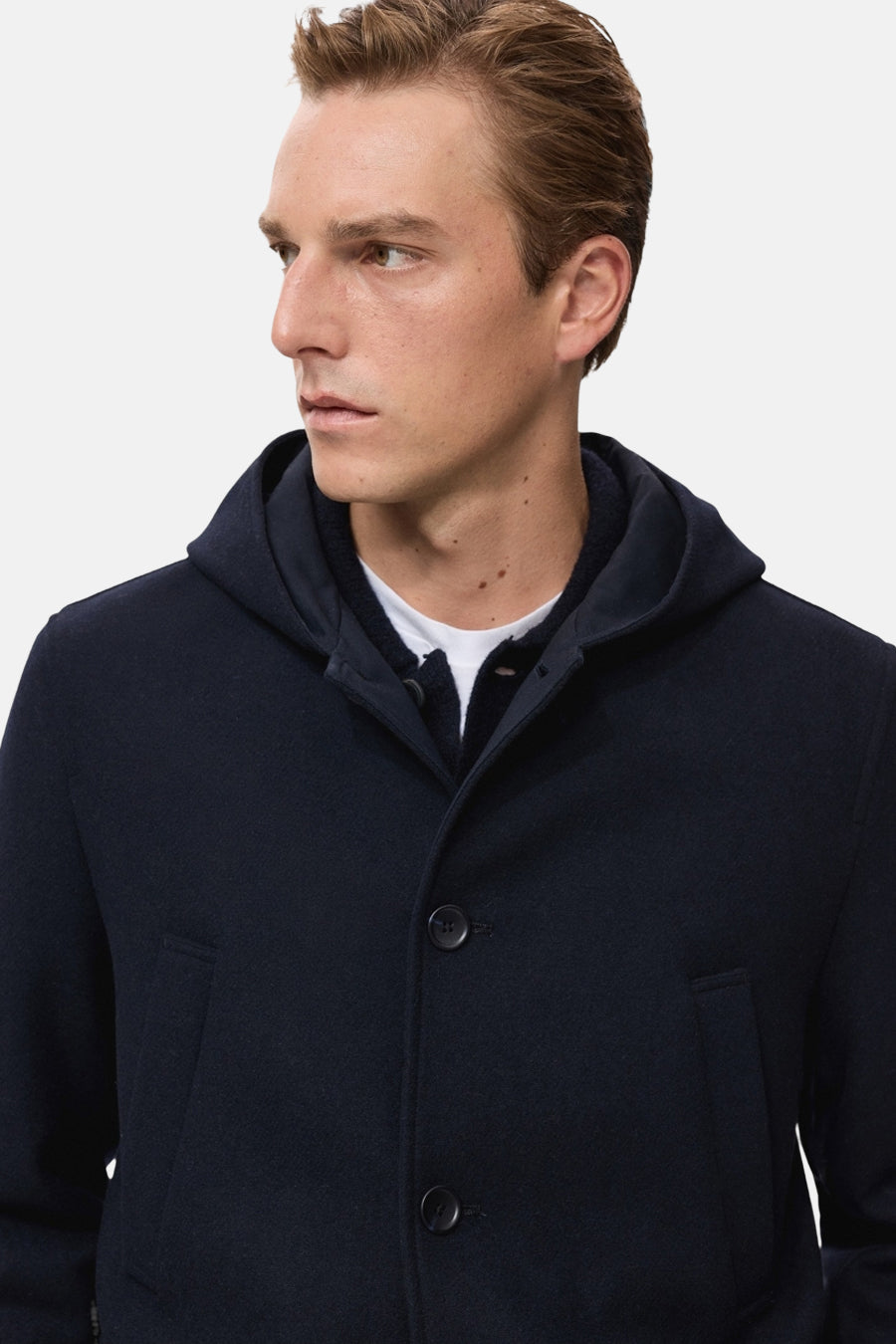 Veste courte - Bleu foncé - MANGO - 4