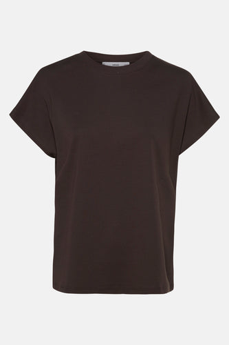 T-shirt à manches courtes - brun - MANGO