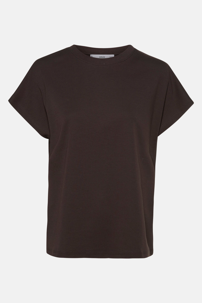 T-shirt à manches courtes - brun