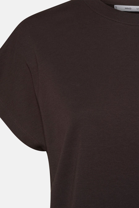 T-shirt à manches courtes - brun