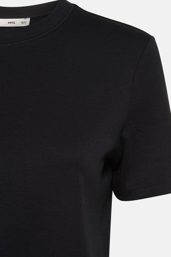 T-shirt à manches courtes - brun - MANGO