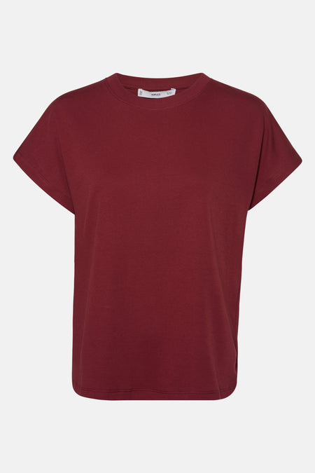 T-shirt à manches courtes - Bordeaux